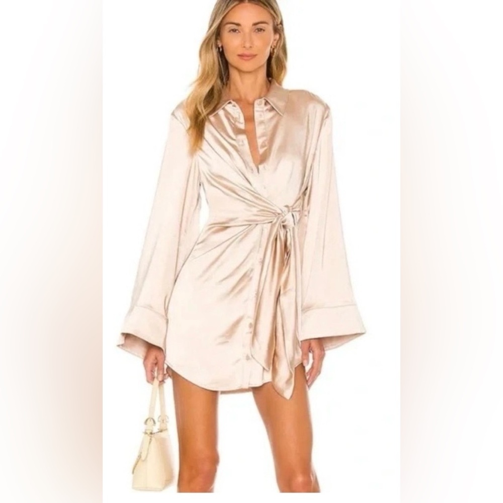 Revolve x Song of Style Button-Up Dress Size S